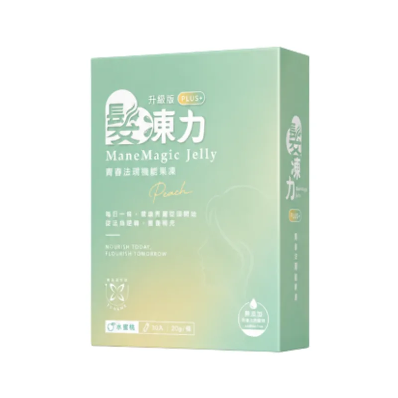 優奈美髮凍力 Plus 水蜜桃風味 30入