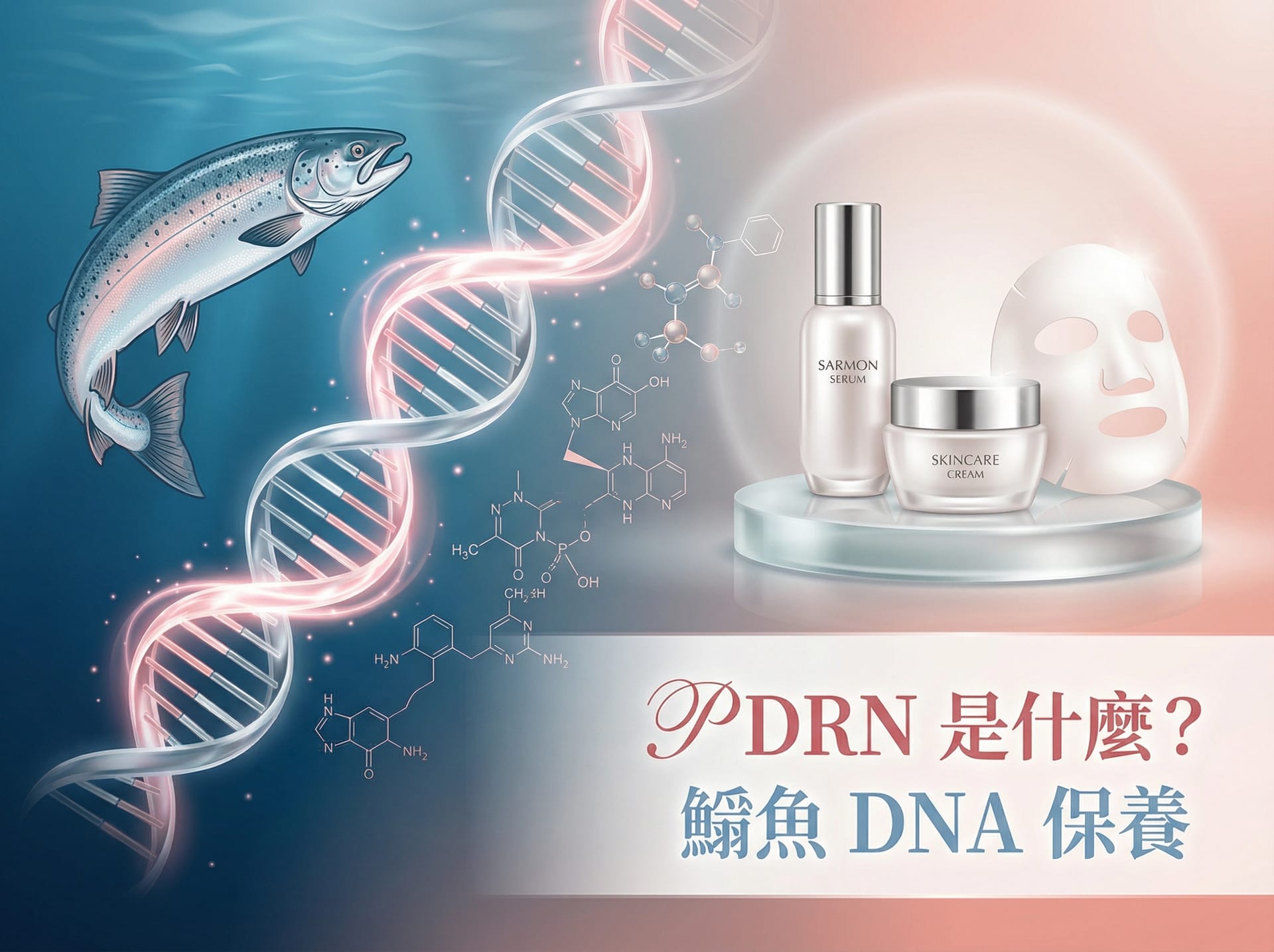 PDRN 是什麼?藥師帶你認識鮭魚 DNA 保養全系列
