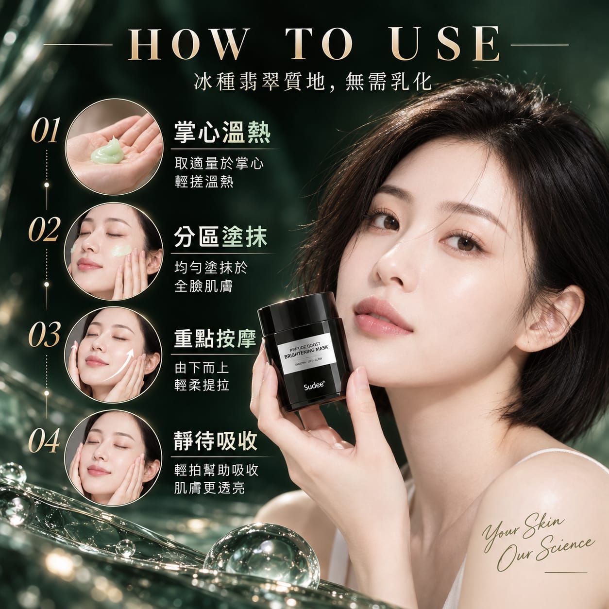 肽提升煥活面膜50ml