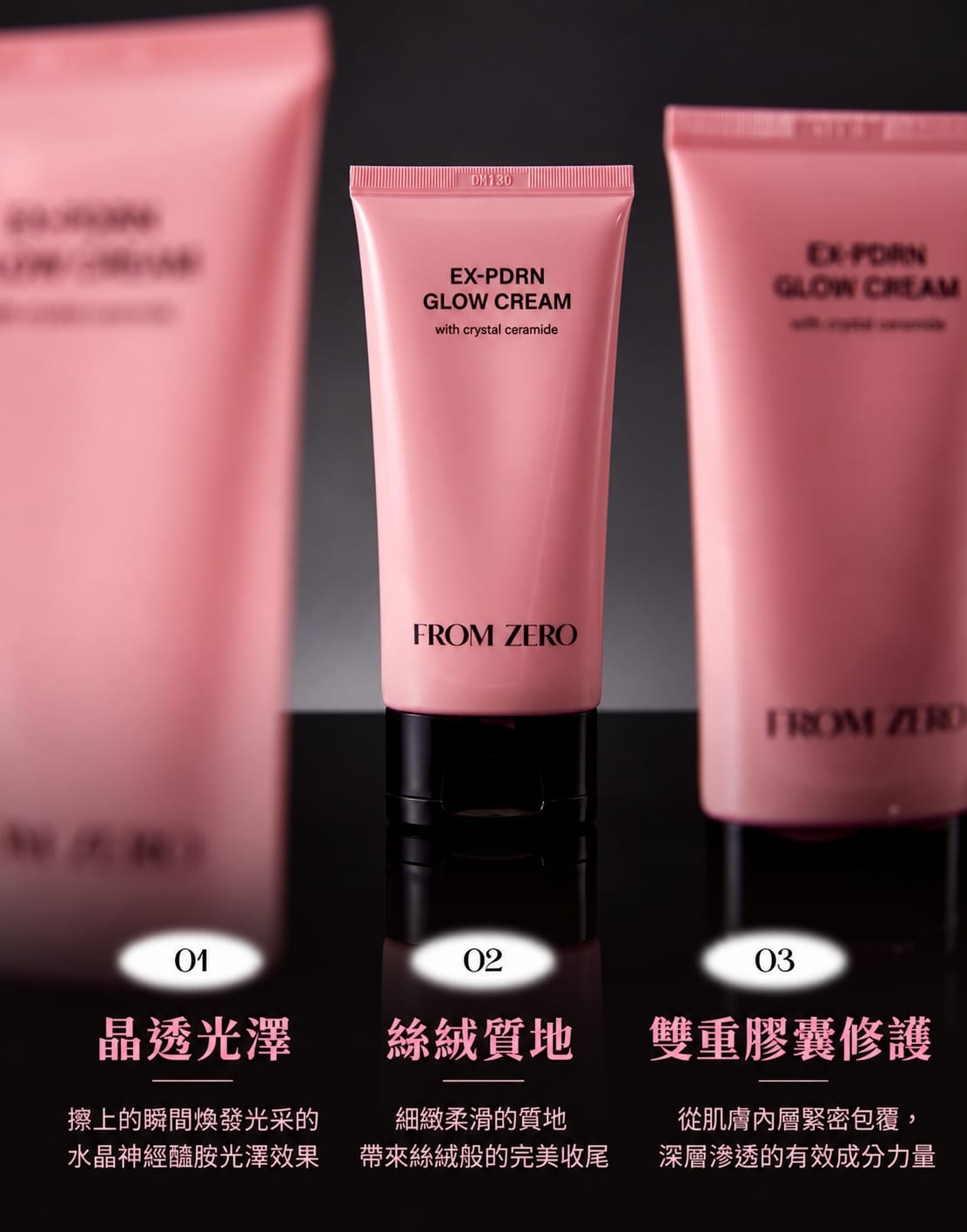 光感三件組(噴霧+精華+面霜)